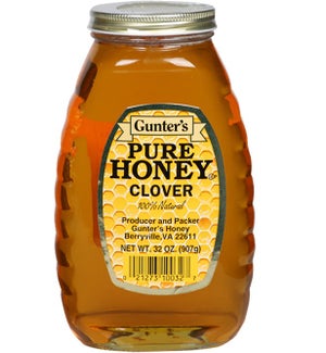 Honey Clover "GUNTER"  32 oz x 12
